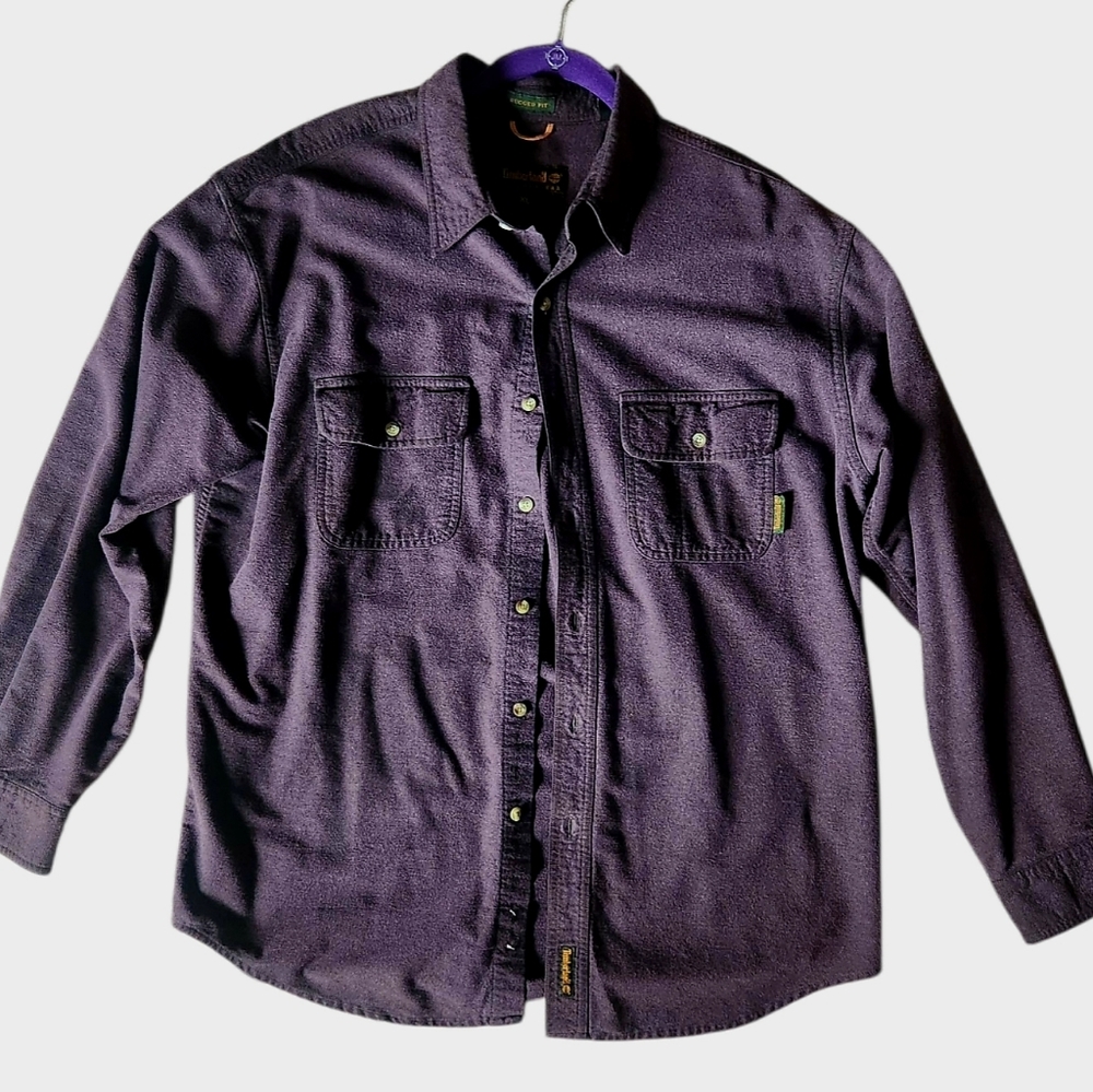 TIMBERLAND Long Sleeve Flannel Shirt